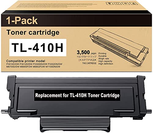 Replacement for Pantum TL-410H TL410 TL-410 TL 410 TL410X High Yield 3,000 Compatible with P3012DW P3302DW M7102DW M7202FDW M6800FDW M6802FDW Series Printer (Black,1 Pack)(Package May Vary)