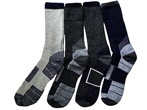 Kirkland Signature Men’s Merino Wool Blend Socks, 7-13 Shoe Size, 4 Pairs