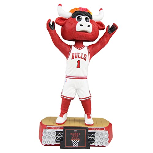 Benny the Bull Chicago Bulls Stadium Lights Special Edition Bobblehead NBA