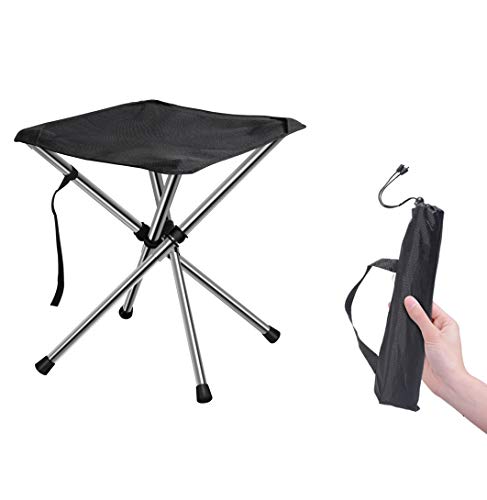 Cambyso Camping Stools Foldable Chair Super Lightweight Portable Chair Backpack Chair Folded Size 1.2 * 1.2 * 19 Inches for Trekking, Fishing, Sporting, Tanning | The Storepaperoomates Retail Market - Fast Affordable Shopping