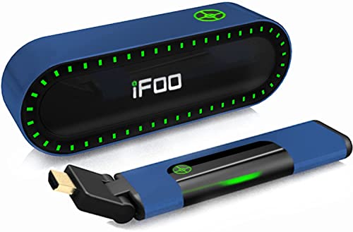 iFoo Wireless HDMI Extender 1080P@60Hz HDMI Transmitter & Receiver kit with HDMI KVM USB Extender for Mouse/Keyboard ,0-Latency, Up to 100ft_-H2 pro