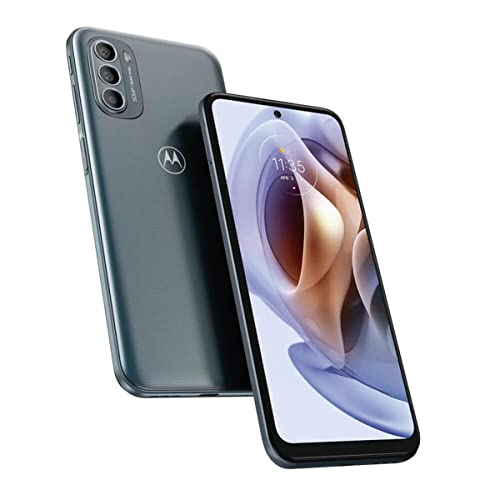 Motorola Moto G31 Dual-SIM 128GB ROM + 4GB RAM (GSM Only | No CDMA) Factory Unlocked 4G/LTE Smartphone (Mineral Grey) – International Version