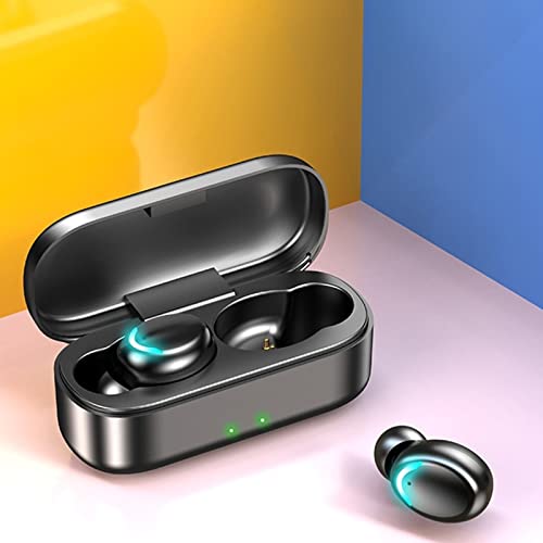 Hstore Life P9 Touch Control Wireless Bluetooth 5.1 Sports Earphone Bass Sound in-Ear Noise Canceling Driving Business 300Am Earphone Stereo Waterproof Headset for iOS Android