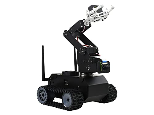 Waveshare JETANK AI Kit AI Tracked Mobile Robot AI Vision Robot Based On Jetson Nano Developer Kit (Not Included)