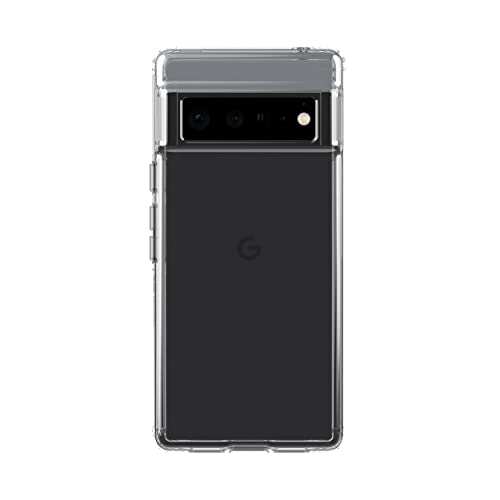 tech21 Evo Clear for Google Pixel 6 Pro – Crystal Clear Phone Case with 12ft Multi-Drop Protection