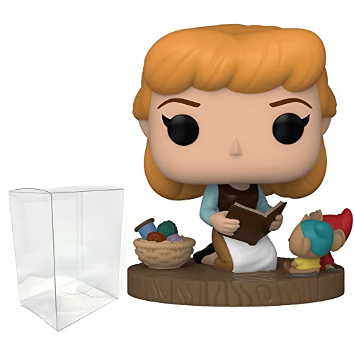 Visit the Funko Store Cinderella Pop Storage Protector Bundle – Figurine 3.75 Inch Classic Character Ultimate Princess Collection with PET Clear Plastic Case for Collectible Vinyl Figures