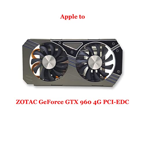 Cavabien 75mm GA81S2U 12V 0.38A 4Pin GPU Graphics Card Cooling Fan Replace for ZOTAC GTX960 GTX 960 Graphics Video Card Cooling Fan (Fan-2pcs-4pin) | The Storepaperoomates Retail Market - Fast Affordable Shopping