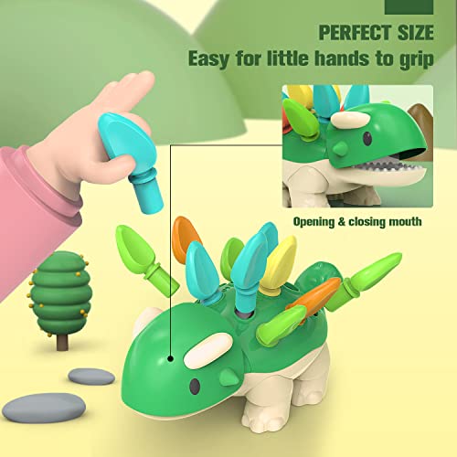 Tinabless Montessori Toys for Babies 6 12 18 Months Dinosaur Baby Sensory Fine Motor Skills Developmental Toys – Birthday Gifts for 6 9 12 18 Month Age 1 2 3 4 One Two Year Old Boys Girls Kids | The Storepaperoomates Retail Market - Fast Affordable Shopping
