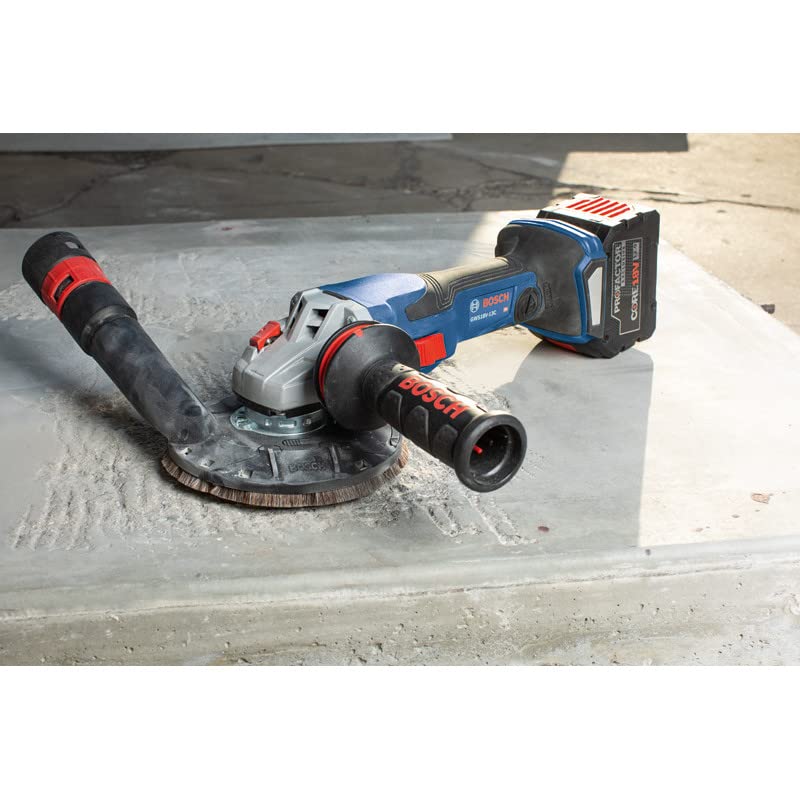 Bosch GWS18V-13CN-RT PROFACTOR 18V Spitfire Connected-Ready Brushless Lithium-Ion 5 – 6 in. Cordless Angle Grinder with Slide Switch (Tool Only) (Renewed) | The Storepaperoomates Retail Market - Fast Affordable Shopping
