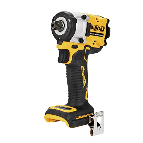 DEWALT ATOMIC 20V MAX* 1/2 in. Cordless Impact Wrench with Detent Pin Anvil (Tool Only) (DCF922B)