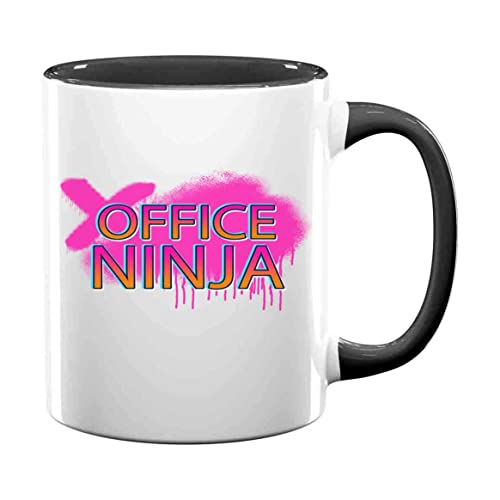Administrative Assistant Inner Coffee Inner Coffee Mug – Office Ninja – Funny Happy Admin Professional Day Gifts Cute Sarcastic Sarcasm For Coworker Employee Appreciation 5SSM3Y