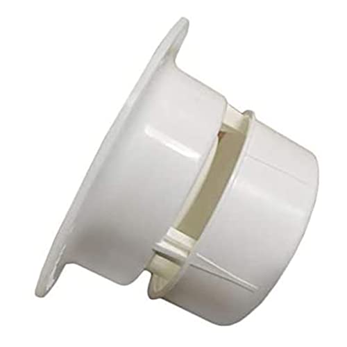 MiFirem Rv Vent Cover White Plastic Attic/Plumbing Vent Cover/Cap 1-1/2″ Pipe Diameter Rv Trailer