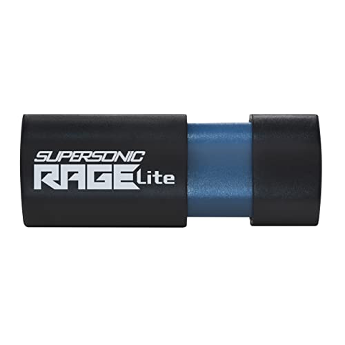 Patriot Supersonic Rage Lite USB 3.2 Gen 1 Flash Drive – 64GB – PEF64GRLB32U