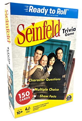 Seinfeld TV Show – Trivia Game – 150 Cards – 2 or More Players – Age 10 and Up