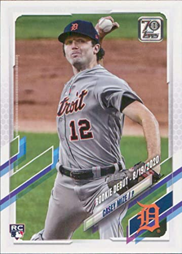 2021 Topps Update #US63 Casey Mize Rookie Debut NM-MT Detroit Tigers Baseball