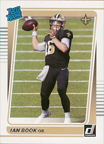 2021 Donruss #269 Ian Book New Orleans Saints Rated Rookies NFL Football Card (RC – Rookie Card) NM-MT
