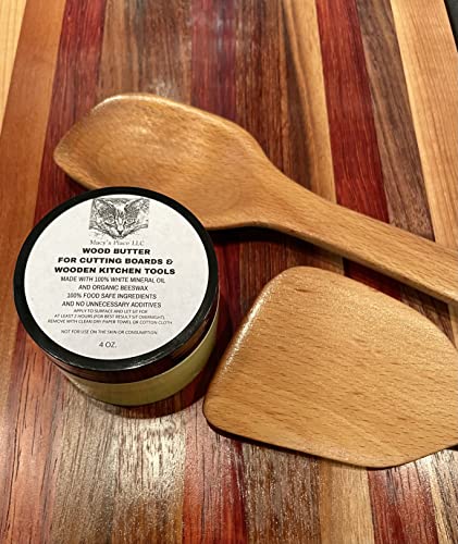 Wood Butter Cutting Board Wax Conditioner for Butcher Block and Wooden Kitchen Tools 4 oz. Macy;s Place Food Grade Protective Mineral Oil and Beeswax for Wooden Cutting Boards, Surfaces, and Tools. | The Storepaperoomates Retail Market - Fast Affordable Shopping