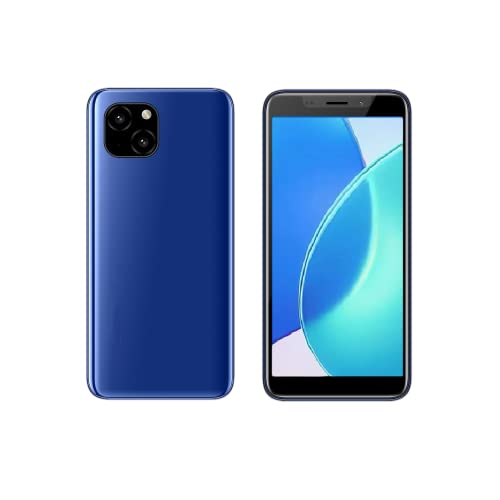 5.72-inch IPS Screen，X33 Unlocked Cell Phone，1GB RAM 8GB ROM，Front and Rear Cameras，Smartphone，Only Supports SIM Card Frequency Band of 3GWCDMA ：850/2100MHZ（Blue）