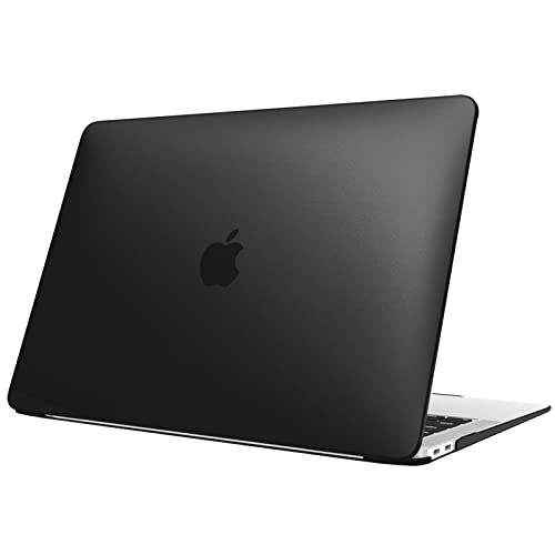 Fintie Case for MacBook Air 13 Inch A2337 (M1) / A2179 / A1932 (2021 2020 2019 2018 Release) – Snap On Hard Shell Case Cover for New MacBook Air 13 Retina Display with Touch ID, Frost Black