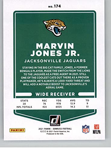2021 Donruss #174 Marvin Jones Jr. Jacksonville Jaguars NFL Football Card NM-MT | The Storepaperoomates Retail Market - Fast Affordable Shopping