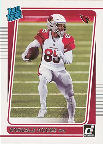 2021 Donruss #270 Rondale Moore Arizona Cardinals Rated Rookies NFL Football Card (RC – Rookie Card) NM-MT