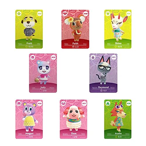 48pcs Mini NFC Cards Series 5 Compatible with for Animal Crossing Amiib New Villager : Judy Raymond Dom Horizons