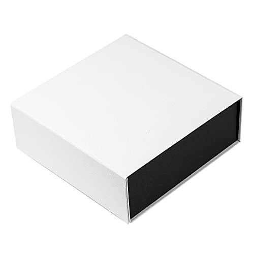 Tiklife Gift box, magnetic gift box, large gift box, reusable decorative box, decorative box. File storage.(A-1 Box, White)