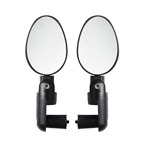 XFTD Rearview Mirror 1pcs Bicycle Rear View Mirror Back Sight Reflector Adjustable Handlebar Mirror 360 Rotation Cycling Rear View Bike Accessories Bicycle Accessories