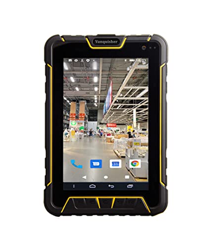 Rugged Handheld Tablet Android Barcode Scanner | 7-inch Big Touch Screen | with Honeywell N6603 2D Bar Code Reader Scan Engine, WiFi & 4G LTE, for Warehouse Inventory & Stock Control
