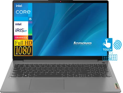 Lenovo 2022 IdeaPad 3 15.6″ Full HD 1080P Touchscreen Laptop, 11th Gen Intel Quad-Core i5-1135G7 Up to 4.2GHz (Beats i7-1065G7), 20GB DDR4 RAM, 1TB PCIe SSD, Backlit Keyboard, WiFi, HDMI, Windows