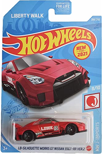 Hot Wheels LB-Silhouette Works GT Nissan 35GT-RR Ver.2 – Jimports 8/10 red 204/250