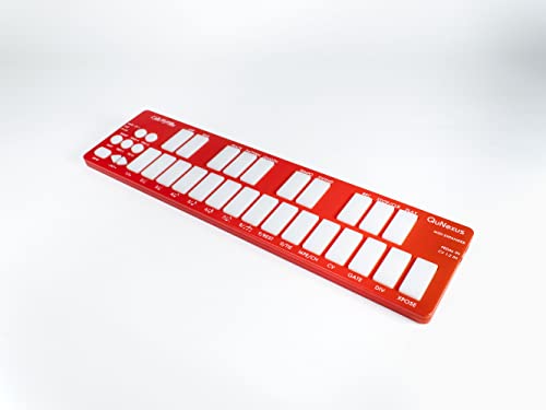 Keith McMillen Instruments QuNexus RED | 25 Key USB MIDI MPE Compatible LED Keyboard Controller, 3-Track Step Sequencer/Arpeggiator with Polyphonic Aftertouch and Selectable Per-Note Modulation | The Storepaperoomates Retail Market - Fast Affordable Shopping