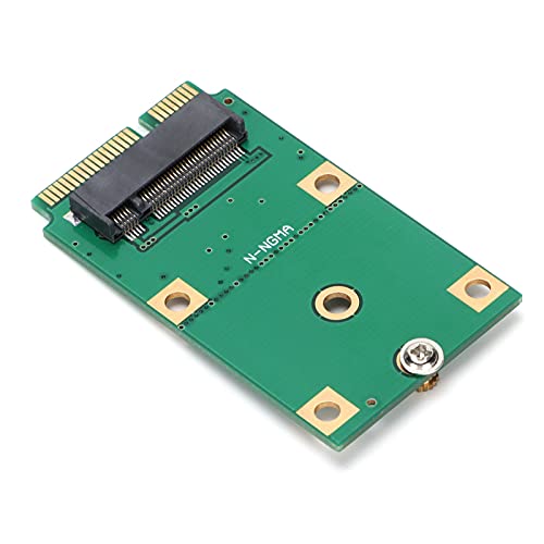 Shanrya MSATA Adapter, Hard Disk Converter Light Weight Msata Ssd Sophisticated Technology for PCB