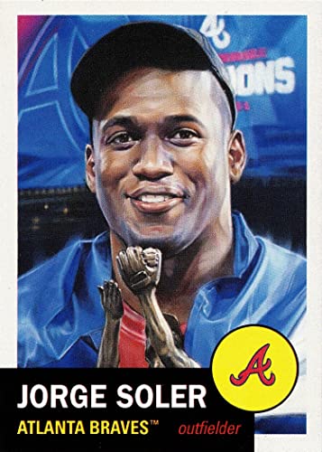 2021 Topps Living Set #465 Jorge Soler Baseball Card Atlanta Braves – Only 1,561 made!