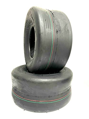 Two 13×6.50-6 Smooth Slick Lawn tires 4 Ply Fits Scag, Gravely, Hustler, Toro, Ferris, ZTR