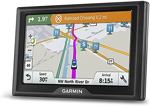 Garmin Drive 61 LM 6″ GPS Navigator 010-N1679-0B with Driver Alerts – Black (Renewed)