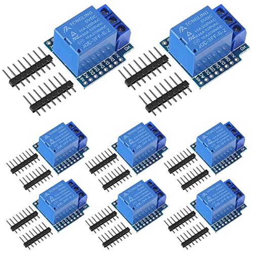 Alinan 8pcs KY-019 5V One Channel Relay Module Mini Relay Shield for PIC AVR DSP ARM