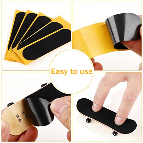 6 Pieces Fingerboard Foam Grip Tape Black Fingerboard Grip Tape Finger Skateboard Foam Tape Non Slip Finger Toy Skateboards Tape Stickers for Fingerboard Toys | The Storepaperoomates Retail Market - Fast Affordable Shopping