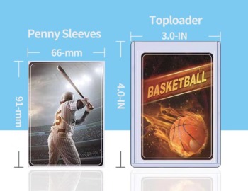 350 Top loaders Cards Sleeves Bundle for Trading Cards, 150 Top Loader for Cards Baseball Card Protectors Hard Plastic and 200 Clear Cards fit for Sports Cards, MTG, YUGIOH Cards | The Storepaperoomates Retail Market - Fast Affordable Shopping