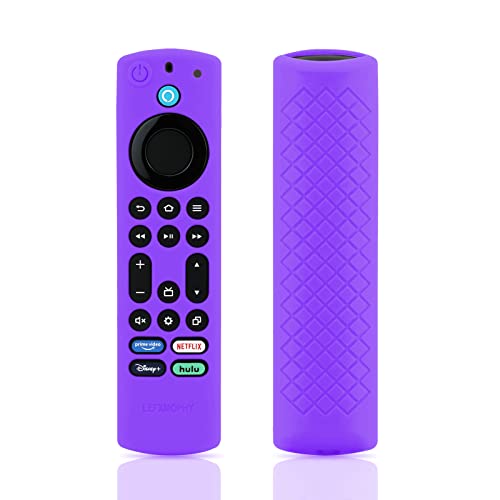 NS-RCFNA-21 Case Cover Replacement for Toshiba/Insignia CT-RC1US-21 / Pioneer 2021 Smart TV Remote Purple Silicone Protective Full Coverage Accessories – LEFXMOPHY