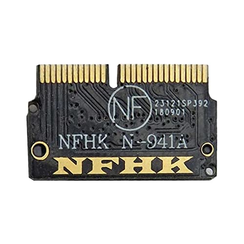 Dongdexiu Computer Component NVMe M.2 NGFF SSD Adapter Card for MacBook Air A1466 A1465
