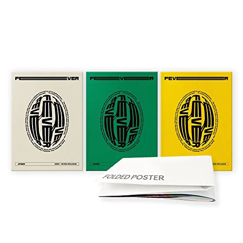 ATEEZ – ZERO : FEVER EPILOGUE Album Set [A Ver. + DIARY Ver. + Z Ver.] (Folded Poster), CMCC11681