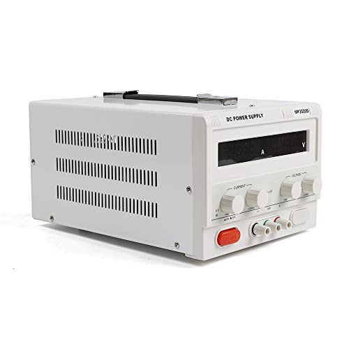 MP3020D DC Regulated Power Supply, Variable Adjustable Lab Bench Power Supply Output Voltage 0-30V/Output Current 0-20A for Battery Charging/Inverter Industry Aging Test (US Stock)