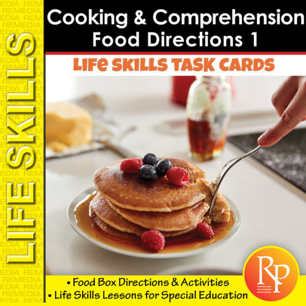 Cooking and Comprehension – Food Directions 1 – Life Skills