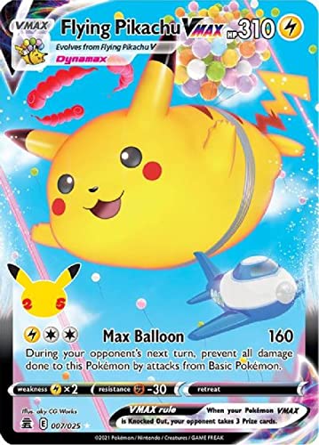 Flying Pikachu VMAX – 007/025 Ultra Rare – SWSH Celebrations