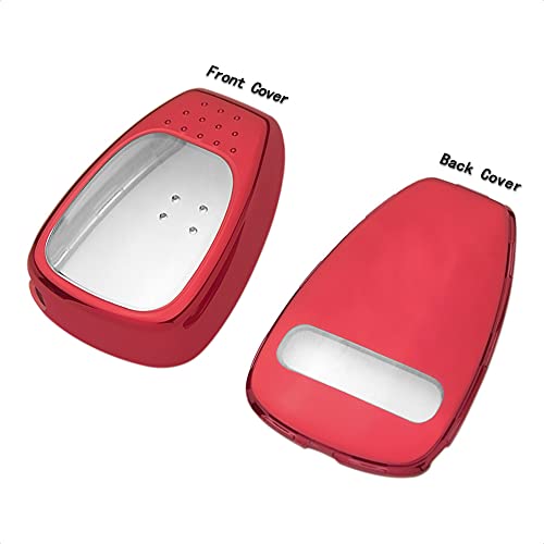 SK CUSTOM Key Fob Case Red TPU Protective Cover Compatible with Chrysler 300 Touring 200 Jeep Grand Cherokee Commander Dodge Charger 2 3 5 6 Button Keyless Entry Remote Control Accessories | The Storepaperoomates Retail Market - Fast Affordable Shopping