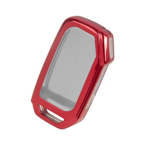 SK CUSTOM Smart Key Fob Case Red TPU Protective Cover for KIA CEED CERATO Forte NIRO SELTOS Sorento Soul SPORTAGE Telluride K5 3 4 5 Button Keyless Entry Remote