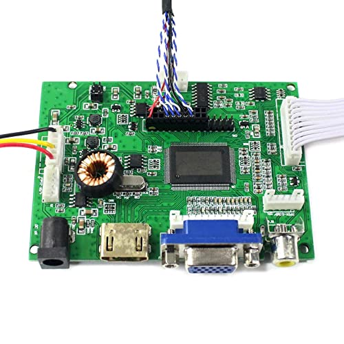 xiongbiao HDMI+LCD+VGA+2AV Controller Board Driver Work for LP097X02 1024X768 LCD Screen Work for Arcade1Up Machine Modification | The Storepaperoomates Retail Market - Fast Affordable Shopping