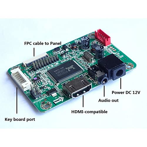 xiongbiao for LP116WH6-SPA2/SPA1 1366 * 768 Panel HDMI LED EDP Mini Controller Board Screen Work for Arcade1Up Machine Modification | The Storepaperoomates Retail Market - Fast Affordable Shopping