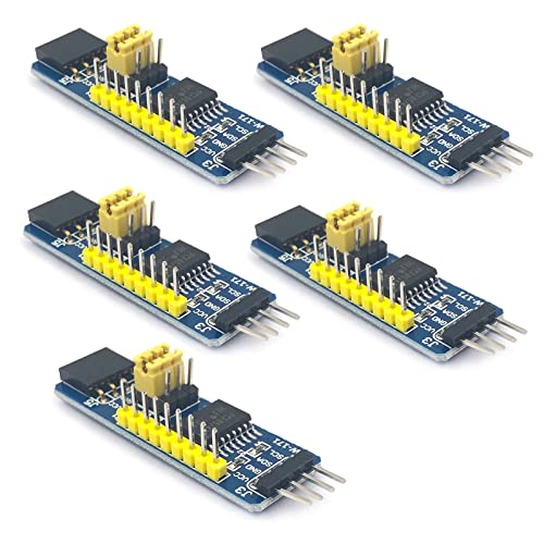 DEVMO 5PCS PCF8574 I2C Interface 8bit IO MCU Expansion Board I/O Expander IIC Bus Evaluation Development Module Compatible with AVR STM8 C8051F Ar-duino | The Storepaperoomates Retail Market - Fast Affordable Shopping